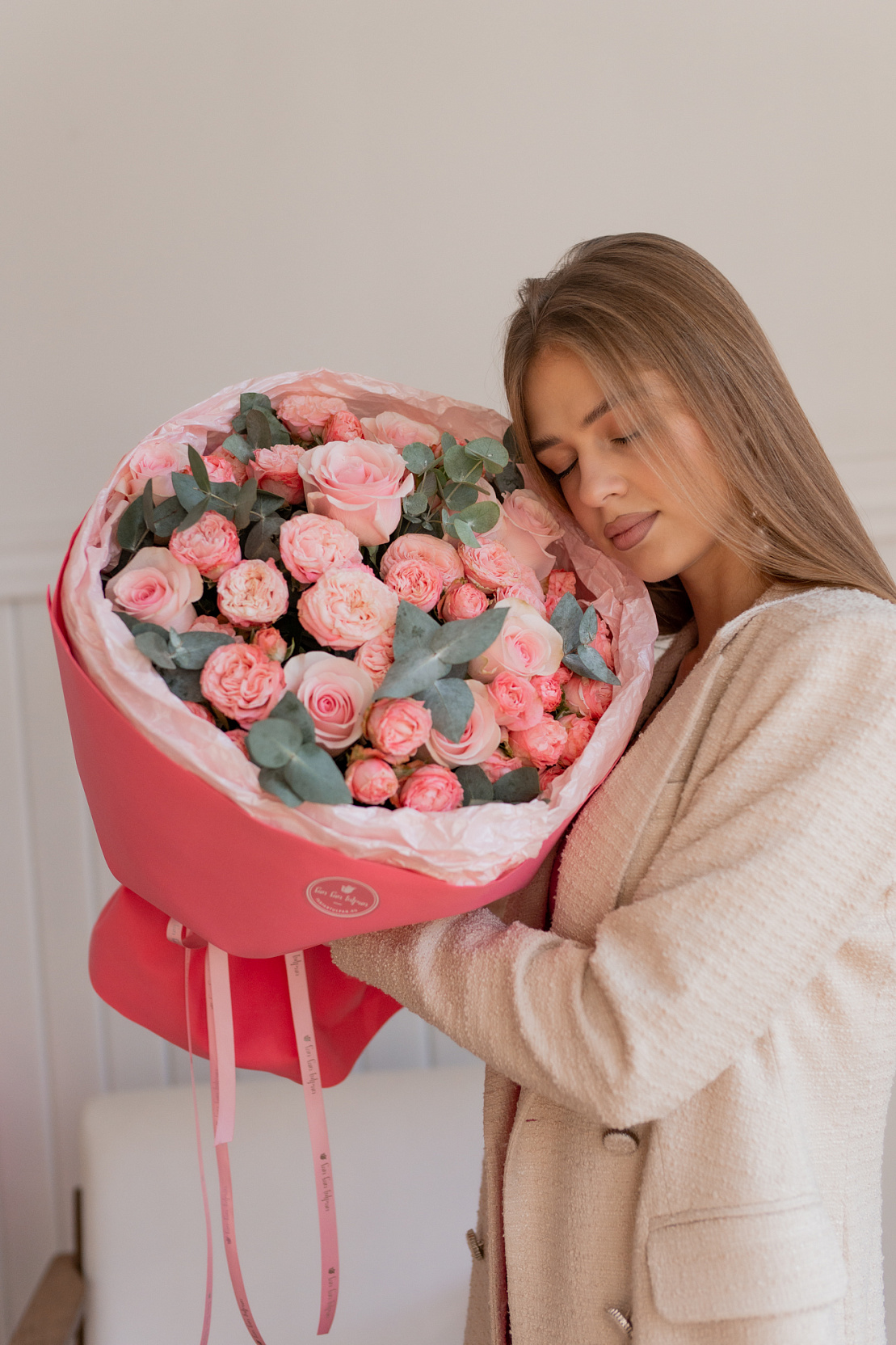 Букет из Розы кустовой Lady Bombastik